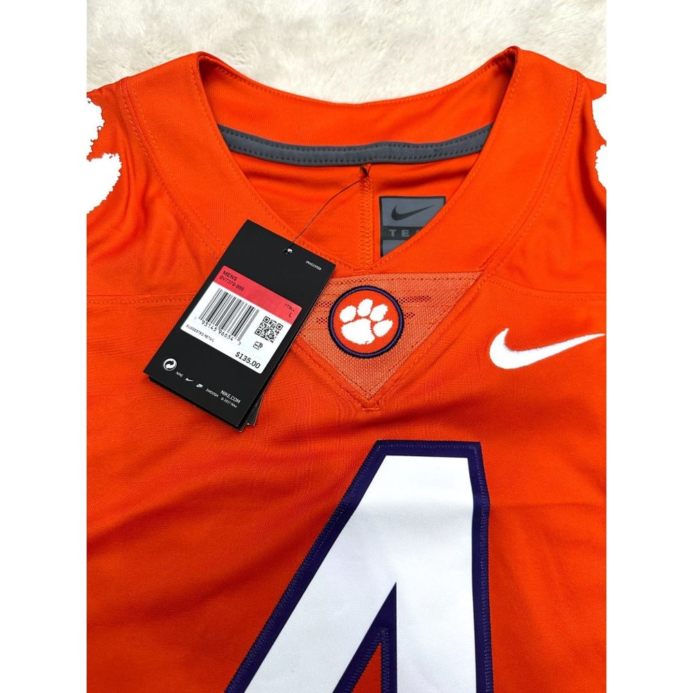 Nike Clemson Tiger Deshaun Watson stitched Mens Jersey MEN LARGE BV7379-888 NEW - Picture 6 of 10